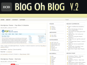 Blog Oh Blog v2 WordPress Theme